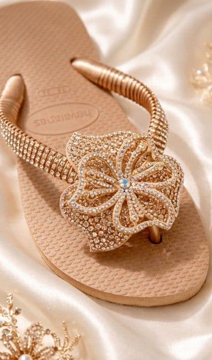 Havaiana Marrom Feltro 2