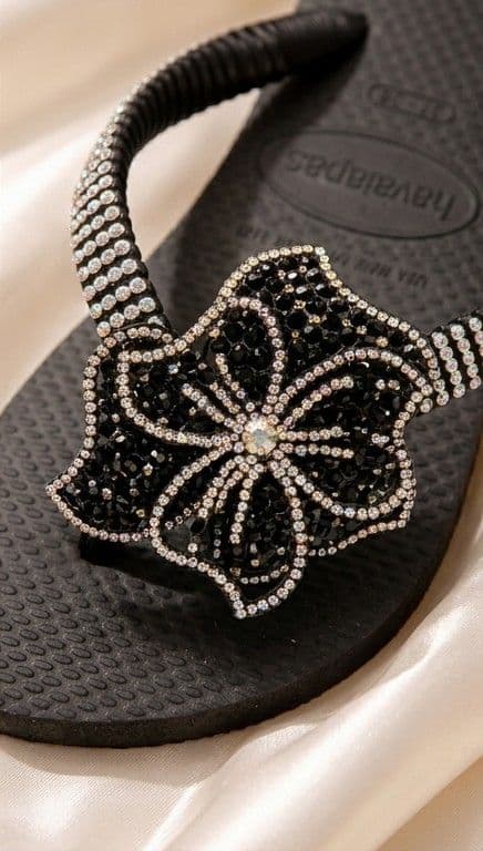Havaiana Preta Feltro 2