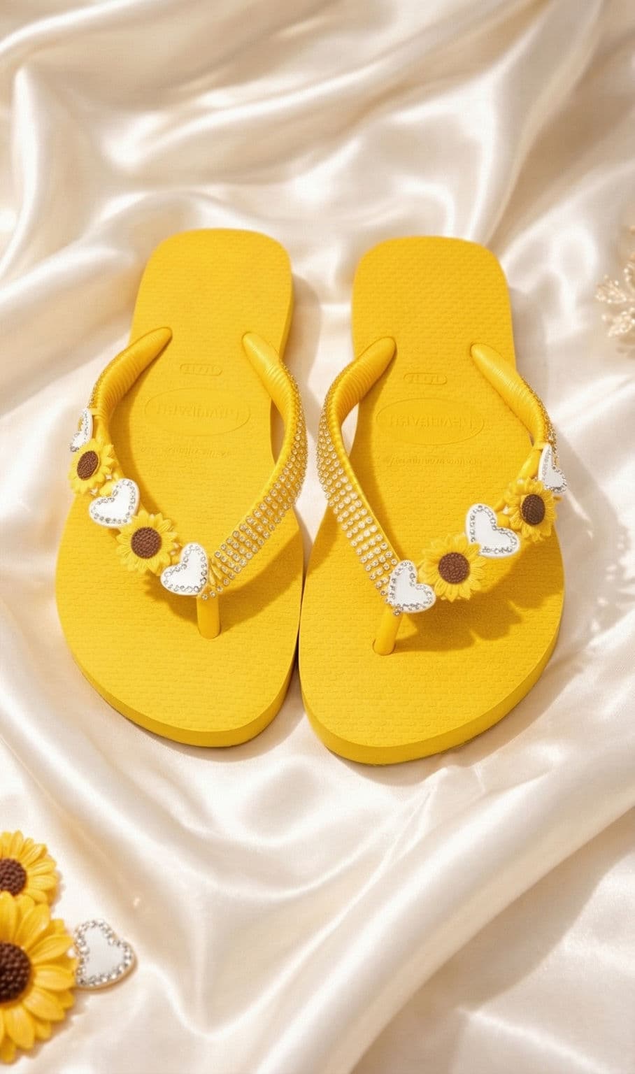 Havaiana Amarela Girassol 3