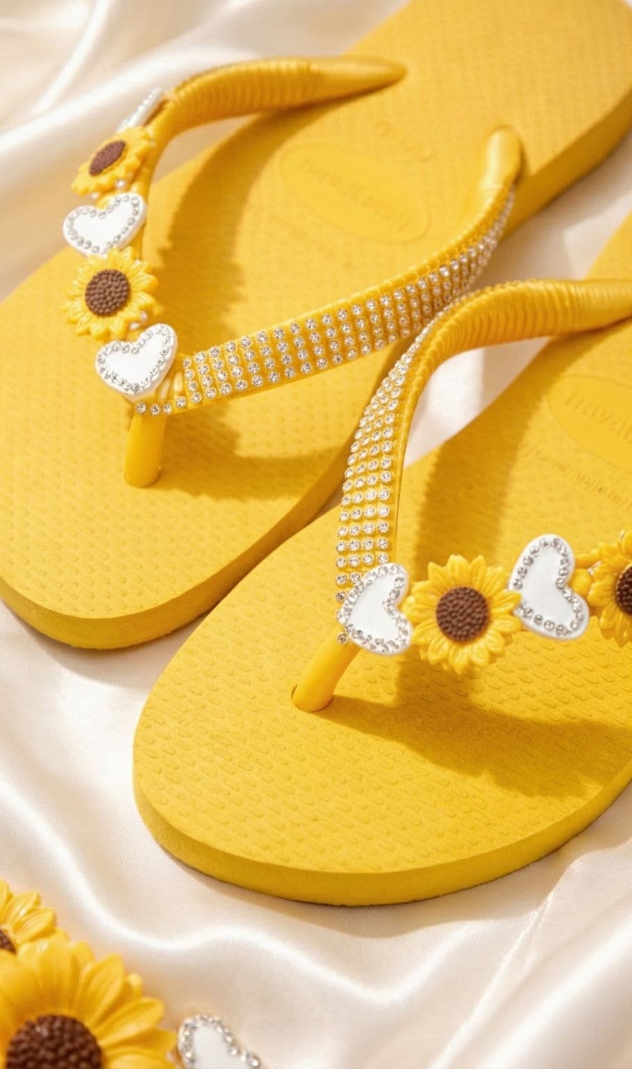 Havaiana Amarela Girassol 4